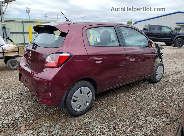 ML32AUHJ4RH014950 2024 MITSUBISHI MIRAGE Maroon 
