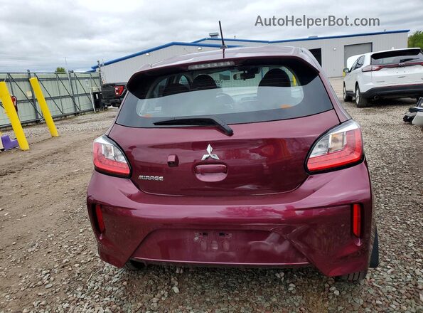 ML32AUHJ4RH014950 2024 MITSUBISHI MIRAGE Maroon 