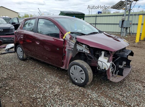 ML32AUHJ4RH014950 2024 MITSUBISHI MIRAGE Maroon 