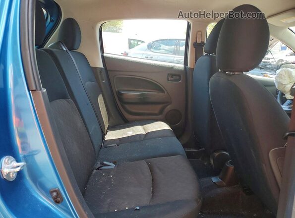 ML32AUHJ4RH022157 2024 MITSUBISHI MIRAGE Blue Вид задніх сидінь