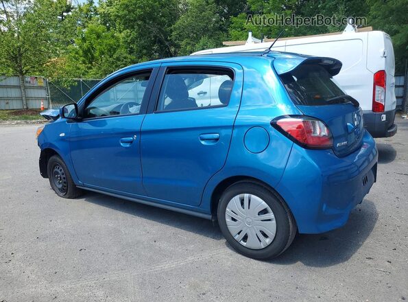 ML32AUHJ4RH022157 2024 MITSUBISHI MIRAGE Blue Задня ліва чверть