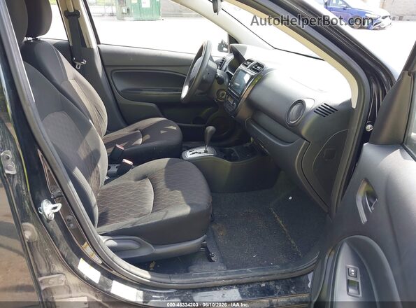ML32AUHJ5MH001035 2021 MITSUBISHI MIRAGE Black Вид салону спереду