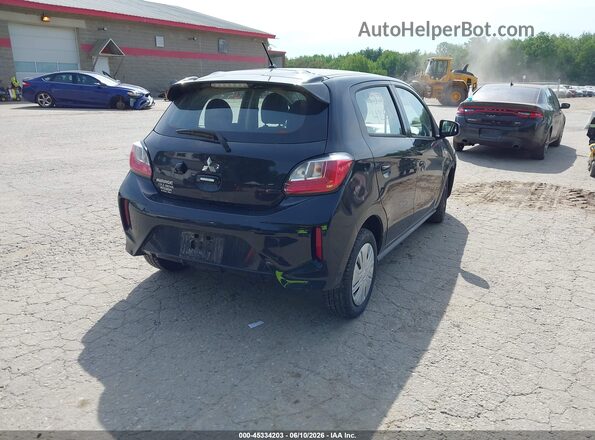 ML32AUHJ5MH001035 2021 MITSUBISHI MIRAGE Black Задня права чверть