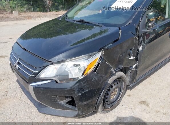 ML32AUHJ5MH001035 2021 MITSUBISHI MIRAGE Black Вид спереду