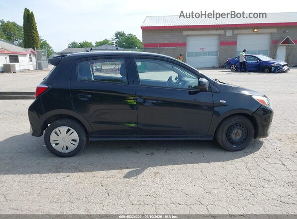 ML32AUHJ5MH001035 2021 MITSUBISHI MIRAGE Black Вид задньої частини салону