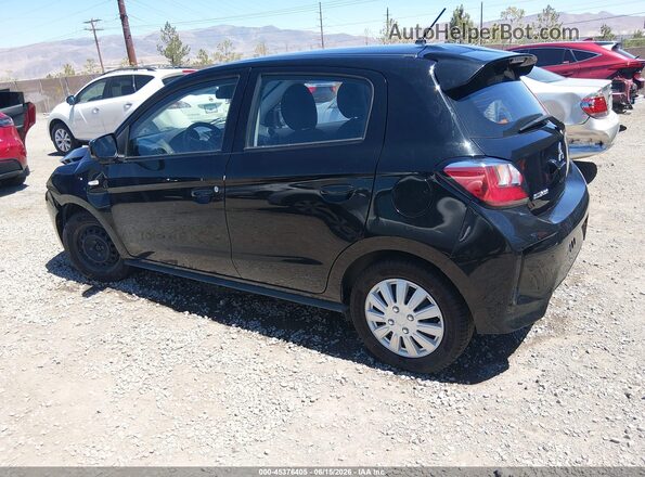 ML32AUHJ5MH014416 2021 MITSUBISHI MIRAGE Black Rear left