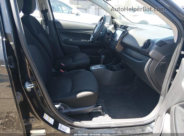 ML32AUHJ5MH014416 2021 MITSUBISHI MIRAGE Black Front interior view