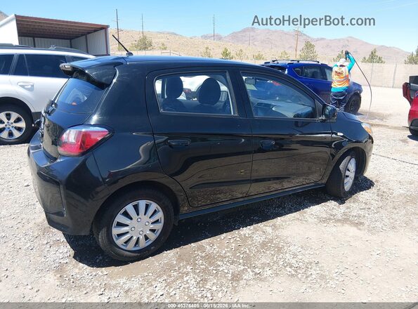ML32AUHJ5MH014416 2021 MITSUBISHI MIRAGE Black Rear right