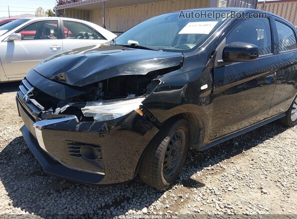 ML32AUHJ5MH014416 2021 MITSUBISHI MIRAGE Black Front view