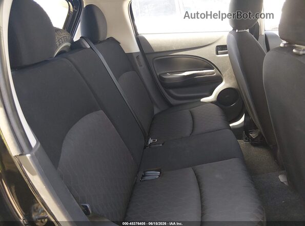 ML32AUHJ5MH014416 2021 MITSUBISHI MIRAGE Black VIN sticker view