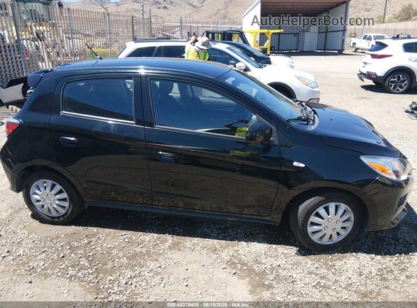 ML32AUHJ5MH014416 2021 MITSUBISHI MIRAGE Black Rear interior view