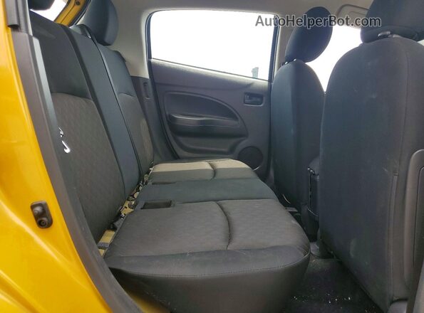 ML32AUHJ5RH006758 2024 MITSUBISHI MIRAGE Yellow Rear seats view