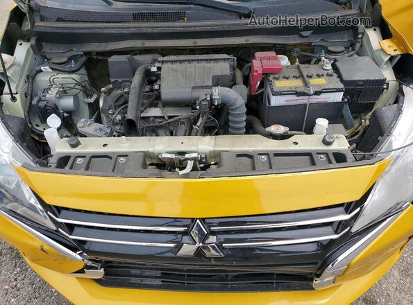 ML32AUHJ5RH006758 2024 MITSUBISHI MIRAGE Yellow Rear interior view