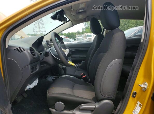 ML32AUHJ5RH006758 2024 MITSUBISHI MIRAGE Yellow Front interior view