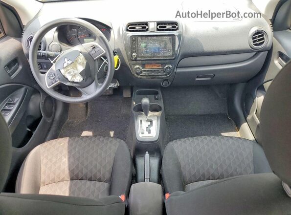 ML32AUHJ5RH006758 2024 MITSUBISHI MIRAGE Yellow Dashboard view