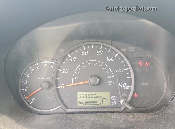 ML32AUHJ5RH006758 2024 MITSUBISHI MIRAGE Yellow Instrument cluster view