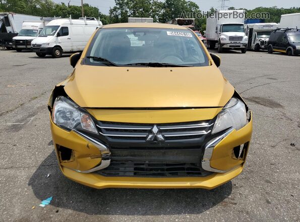 ML32AUHJ5RH006758 2024 MITSUBISHI MIRAGE Yellow VIN sticker view