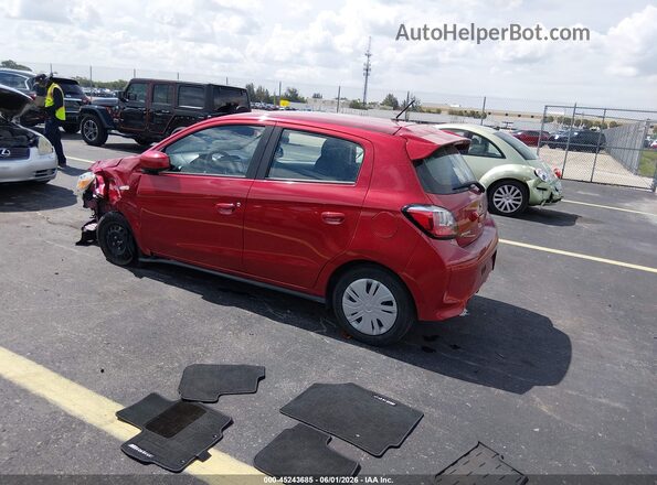ML32AUHJ5RH010776 2024 MITSUBISHI MIRAGE Red 