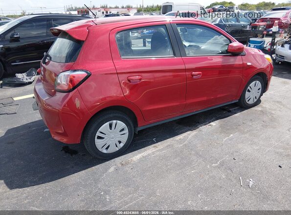 ML32AUHJ5RH010776 2024 MITSUBISHI MIRAGE Red 