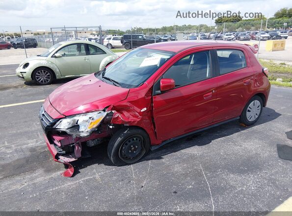 ML32AUHJ5RH010776 2024 MITSUBISHI MIRAGE Red 