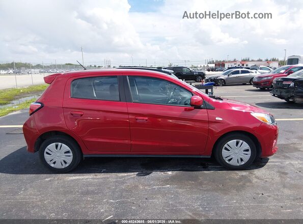 ML32AUHJ5RH010776 2024 MITSUBISHI MIRAGE Red 