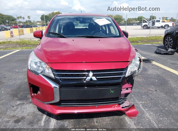 ML32AUHJ5RH010776 2024 MITSUBISHI MIRAGE Red 