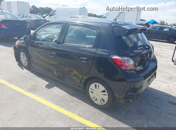 ML32AUHJ5RH030154 2024 MITSUBISHI MIRAGE Black უკანა მარცხენა