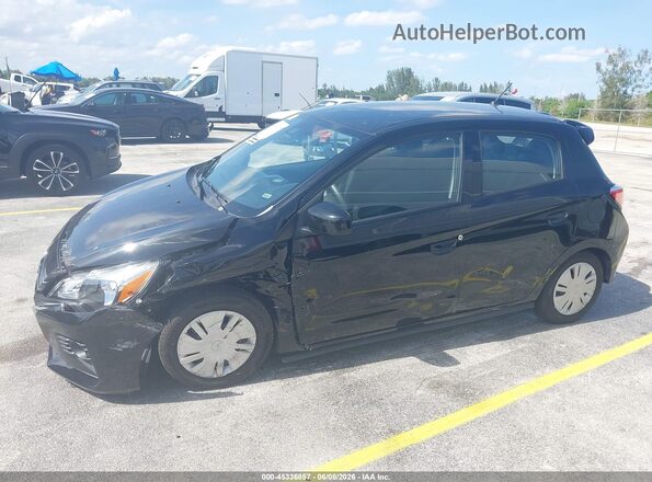 ML32AUHJ5RH030154 2024 MITSUBISHI MIRAGE Black წინა ხედი
