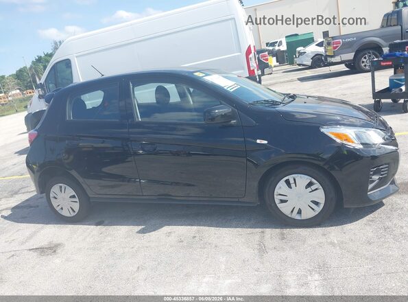 ML32AUHJ5RH030154 2024 MITSUBISHI MIRAGE Black უკანა სალონის ხედი