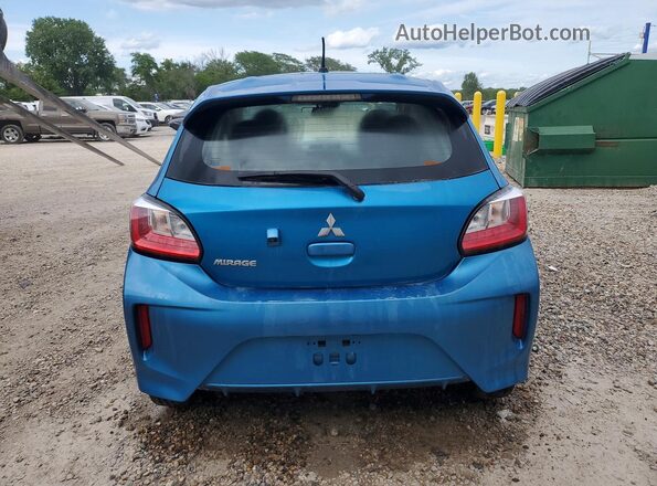 ML32AUHJ5RH032308 2024 MITSUBISHI MIRAGE Blue უკანა ხედი