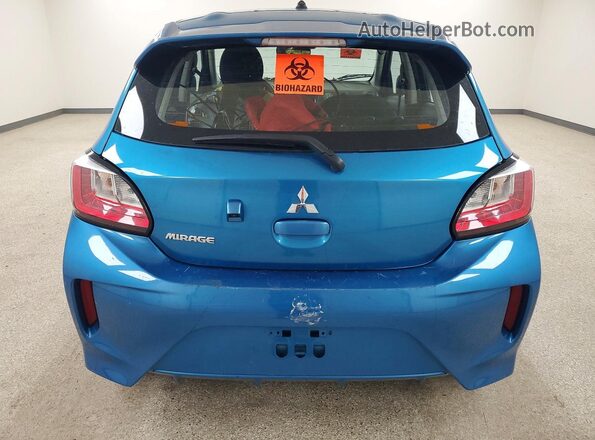 ML32AUHJ6RH031314 2024 MITSUBISHI MIRAGE Blue Vista trasera
