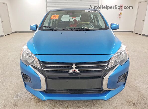 ML32AUHJ6RH031314 2024 MITSUBISHI MIRAGE Blue Vista frontal