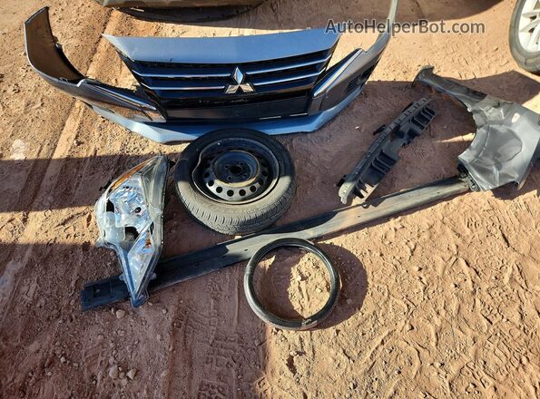 ML32AUHJ7MH007693 2021 MITSUBISHI MIRAGE Gray ძრავის განყოფილების ხედი