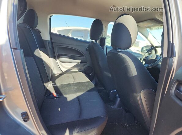 ML32AUHJ7MH007693 2021 MITSUBISHI MIRAGE Gray უკანა სავარძლების ხედი
