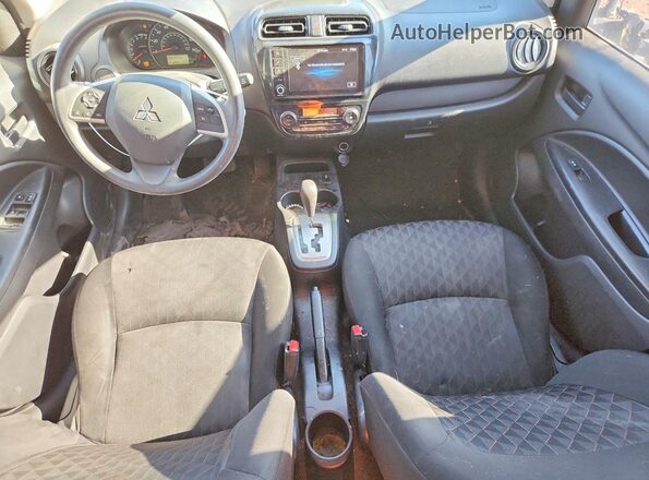 ML32AUHJ7MH007693 2021 MITSUBISHI MIRAGE Gray წინა პანელის ხედი