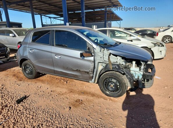 ML32AUHJ7MH007693 2021 MITSUBISHI MIRAGE Gray წინა მარჯვენა
