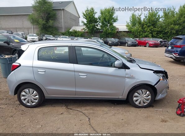 ML32AUHJ7MH007824 2021 MITSUBISHI MIRAGE Silver Vista del cuadro de instrumentos