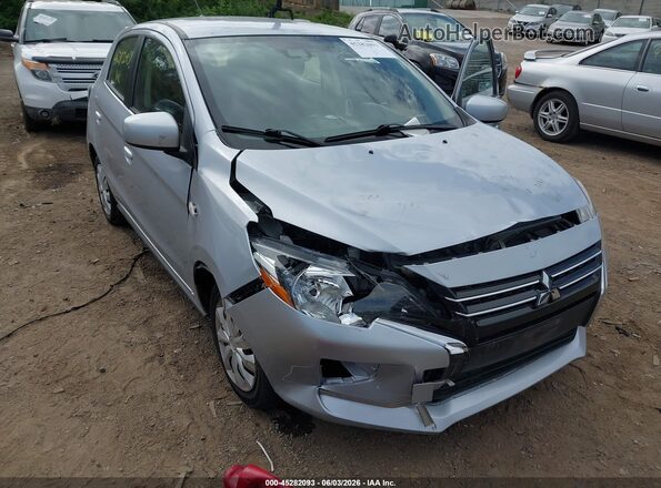 ML32AUHJ7MH007824 2021 MITSUBISHI MIRAGE Silver Vista frontal