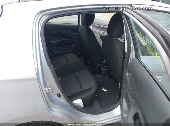 ML32AUHJ7MH007824 2021 MITSUBISHI MIRAGE Silver Vista de la etiqueta del VIN