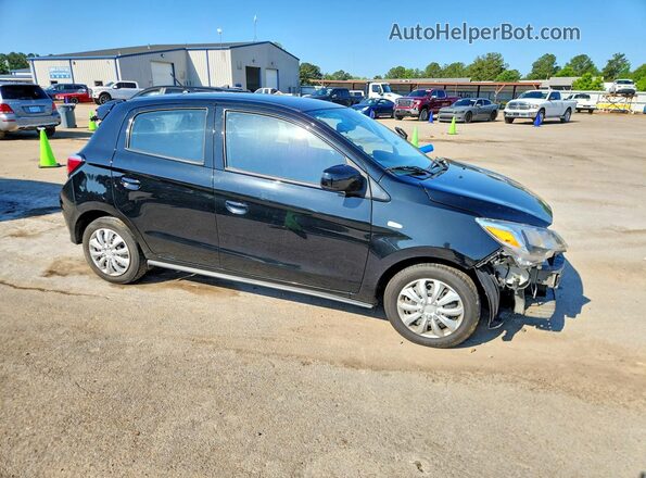 ML32AUHJ7MH010576 2021 MITSUBISHI MIRAGE Black Delantero derecho