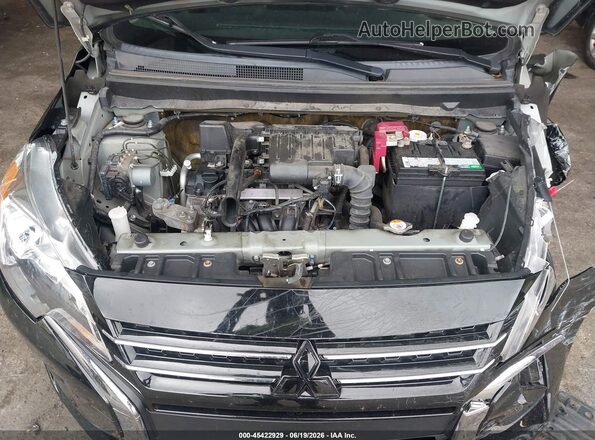ML32AUHJ7MH012232 2021 MITSUBISHI MIRAGE Black Вид ззаду