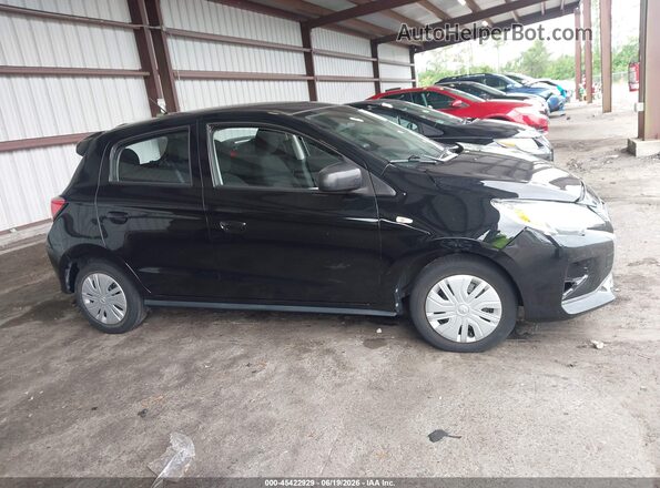 ML32AUHJ7MH012232 2021 MITSUBISHI MIRAGE Black Вид задньої частини салону