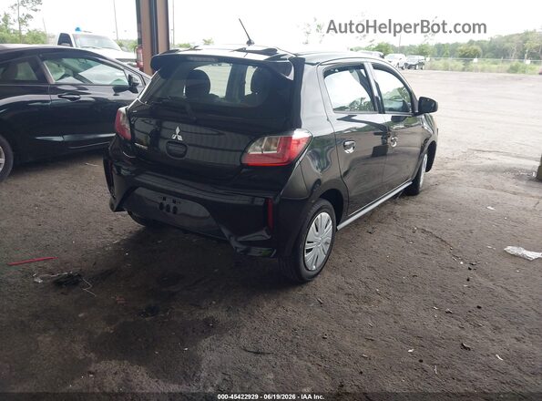 ML32AUHJ7MH012232 2021 MITSUBISHI MIRAGE Black Задня права чверть