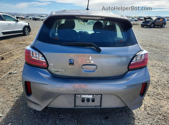 ML32AUHJ7NH005055 2022 MITSUBISHI MIRAGE Gray Widok z tyłu