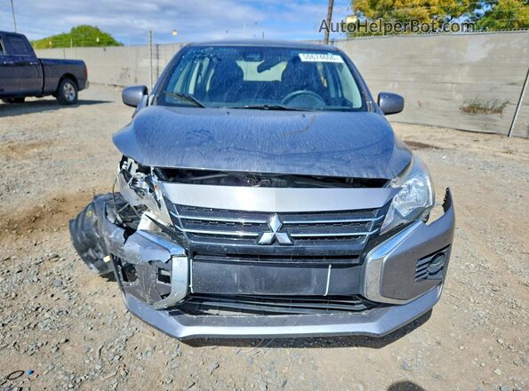 ML32AUHJ7NH005055 2022 MITSUBISHI MIRAGE Gray Widok z przodu