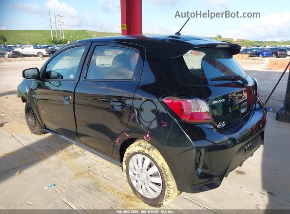 ML32AUHJ7NH005346 2022 MITSUBISHI MIRAGE Black Trasero izquierdo