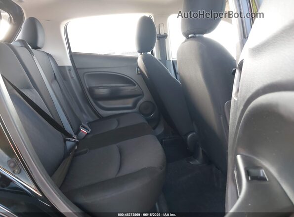 ML32AUHJ7NH005346 2022 MITSUBISHI MIRAGE Black Vista de la etiqueta del VIN