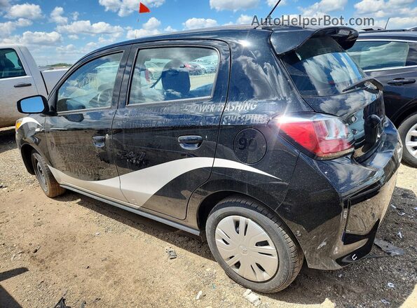 ML32AUHJ7PH002515 2023 MITSUBISHI MIRAGE Black უკანა მარცხენა