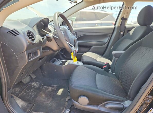ML32AUHJ7PH002515 2023 MITSUBISHI MIRAGE Black წინა სალონის ხედი