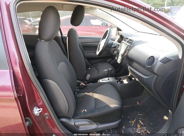 ML32AUHJ7RH010097 2024 MITSUBISHI MIRAGE Burgundy Սալոնի դիմացի տեսք